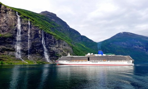 Zdjecie NORWEGIA / Pd.-zach.  / Geiranger Fiord / Siedem Sistr