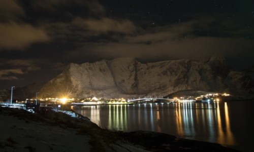 Zdjcie NORWEGIA / Lofoty zachodnie / Lofoty zachodnie / wiata pnocy