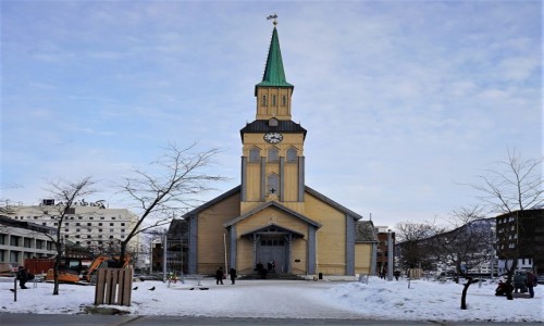 NORWEGIA / Troms / Tromsø / Katedra luteraska