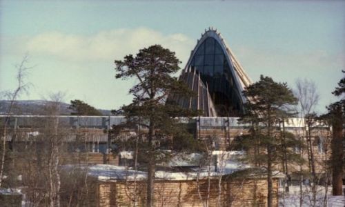 Zdjęcie NORWEGIA / Finnmark / Karasjohka / Parlament Saamów