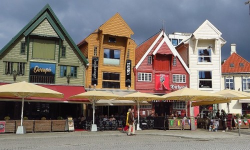 Zdjcie NORWEGIA / Norwegia poudniowo zachodnia / Stavanger / stare miasto