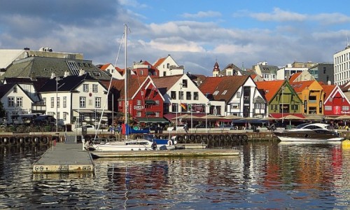 Zdjecie NORWEGIA / Norwegia poudniowo zachodnia / Stavanger / stare miasto