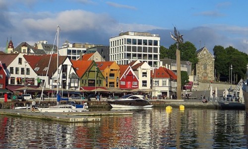 Zdjecie NORWEGIA / Norwegia poudniowo zachodnia / Stavanger / stare miasto