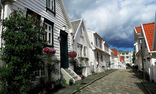 Zdjcie NORWEGIA / Norwegia poudniowo zachodnia / Stavanger / architektura Stavanger