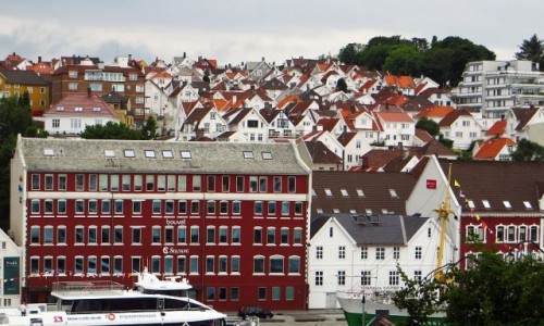 Zdjcie NORWEGIA / Norwegia poudniowo - zachodnia / Stavanger / panorama miasta