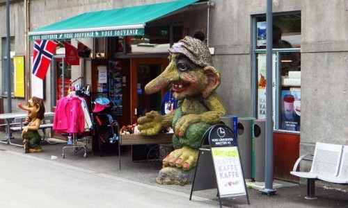 Zdjęcie NORWEGIA / Norwegia południowo - zachodnia / Voss / norweski troll