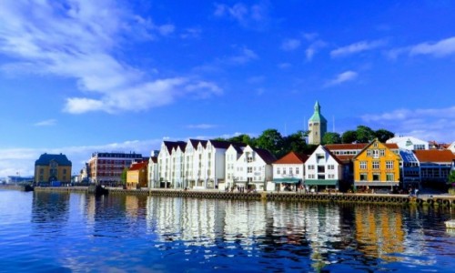 Zdjcie NORWEGIA / Norwegia poudniowo - zachodnia / Stavanger / architektura Stavanger