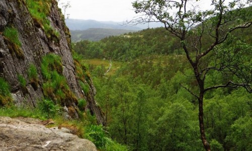 Zdjcie NORWEGIA / Norwegia poudniowo zachodnia / Lysefjord / wycieczka na Preikestolen