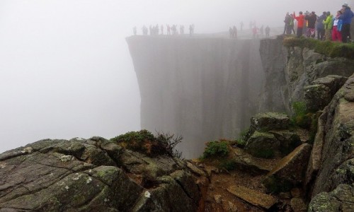 Zdjcie NORWEGIA / Norwegia poudniowo zachodnia / Lysefjord / wycieczka na Preikestolen