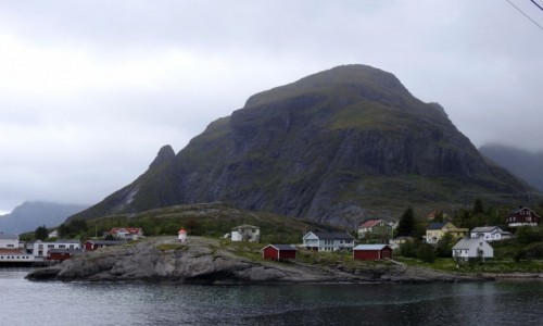 Zdjcie NORWEGIA / Lofoty / Morze Norweskie / Moskenes
