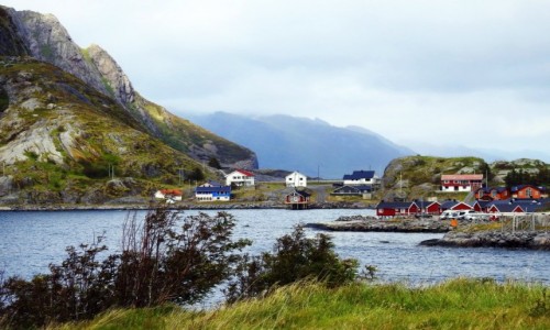 Zdjcie NORWEGIA / Lofoty / Reine / Poranek w Reine
