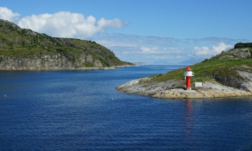 Zdjcie NORWEGIA / Østfold / Moss  / Wejcie do portu