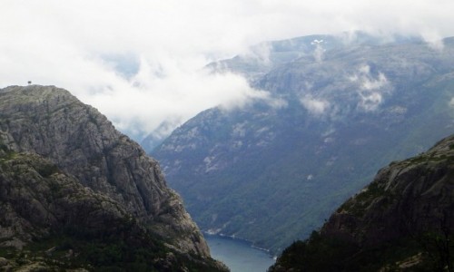 Zdjcie NORWEGIA / Norwegia poudniowo - zachodnia / Lysefjord / wycieczka na Preikestolen