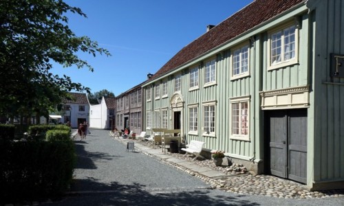 Zdjcie NORWEGIA / Trondheim, Sverresborg  / Trondelag Folk Museum / Muzeum poczty