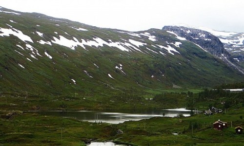 Zdjcie NORWEGIA / Norwegia poudniowo - zachodnia / trasa kolejowa Bergen - Myrdal / norweskie krajobrazy