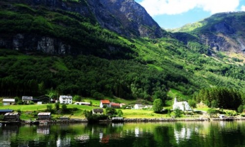 Zdjcie NORWEGIA / Norwegia poudniowo - zachodnia / Naroyfjord / Naroyfjord