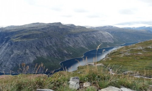 Zdjecie NORWEGIA / Skjegedal / Troltunga / Krajobraz
