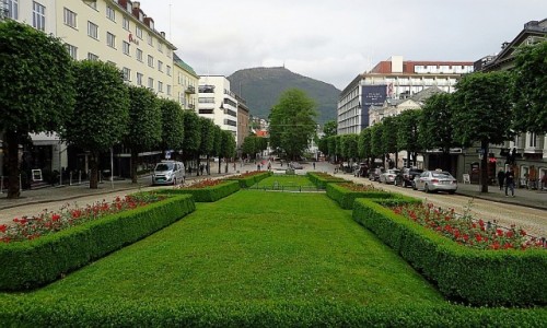 Zdjcie NORWEGIA / Norwegia poudniowo - zachodnia / Bergen / plac Ole Bulla