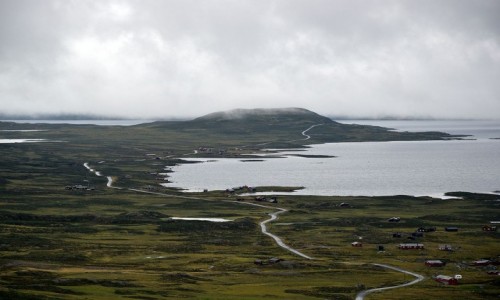 Zdjęcie NORWEGIA / Oppland / Jotunheimen / jezioro Vinstre