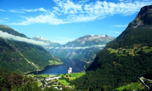 Zdjecie NORWEGIA / Geirangerfjord / Geiranger / Geiranger_2018