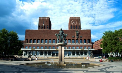 Zdjęcie NORWEGIA / Oslo / Ratusz / Oslo