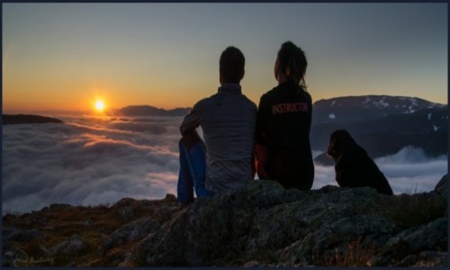 Zdjecie NORWEGIA / Hordaland / Bakkanosi / Bakkanosi ponad chmurami