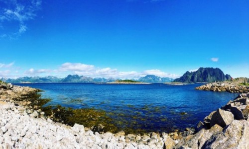 Zdjecie NORWEGIA / - / SKROVA /  Lofoten Summer