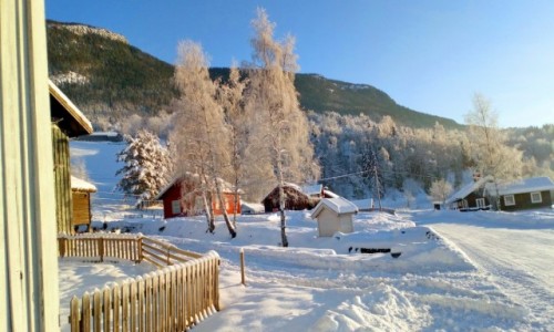 Zdjecie NORWEGIA / Oppland / Favang / Uff, jak zimno.