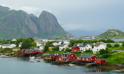 Zdjcie NORWEGIA / Lofoty / Reine / Reine Rorbuer