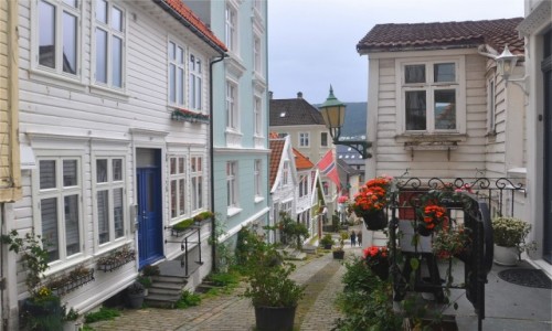 Zdjcie NORWEGIA / Vestland / Bergen / Spacer po Bergen