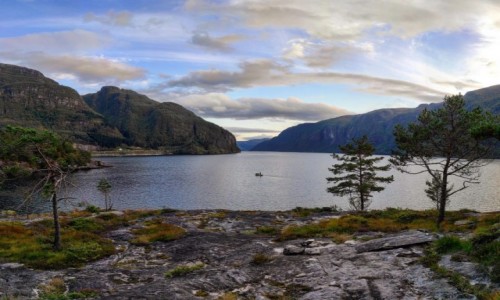 Zdjcie NORWEGIA / Vestland / Stanghelle / Veafjorden, Norwegia