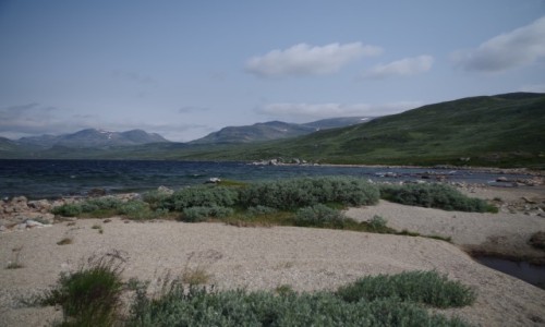 Zdjęcie NORWEGIA / Hemsedal Valley / Eldrevatnet Lake / Jezioro Eldrevatnet