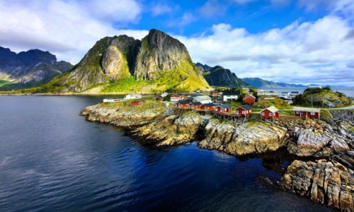 Zdjecie NORWEGIA / Lofoty / Hamnoy / Tam jest tak pięknie!