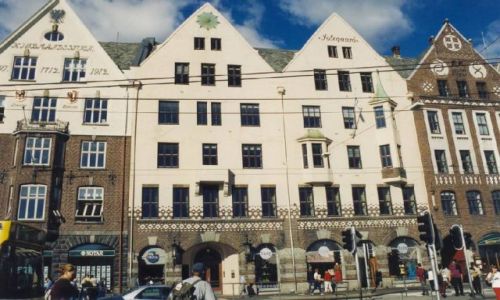 Zdj�cie NORWEGIA / brak / Bergen / dzielnica Bryggen