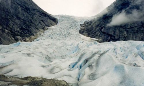 Zdjecie NORWEGIA / brak / Jostedal / lodowiec Jostedalsbreen