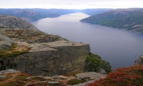 Zdjecie NORWEGIA / brak / Lysefjorden / Preikestolen