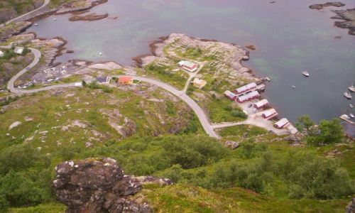 Zdjcie NORWEGIA / Lofoty / Tin / Tin latem