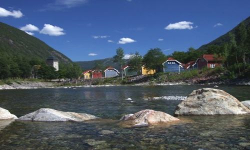 Zdjcie NORWEGIA / brak / Rjukan / krajobraz Norwegii