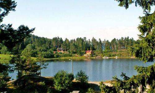 Zdjęcie NORWEGIA / Skandynawia / Gansvika / Jezioro Qyren 01
