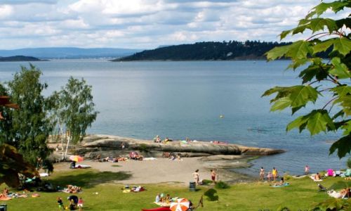 Zdjcie NORWEGIA / Skandynawia / Oslo / Kpielisko 2