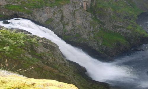 Zdjęcie NORWEGIA / okolice Eidfjord / Voringfoss / Voringfoss