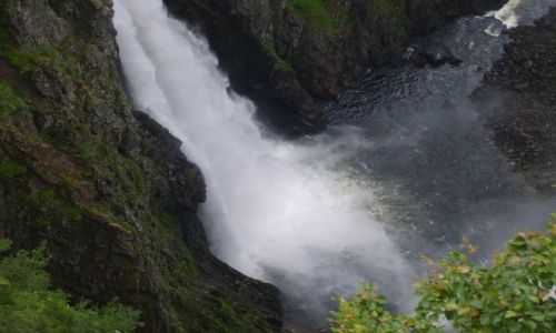 Zdjęcie NORWEGIA / okolice Eidfjord / Voringfoss / Voringfoss4