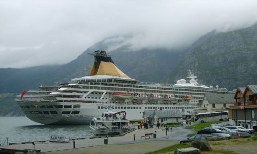 Zdjcie NORWEGIA / brak / Eidfjord / Prom