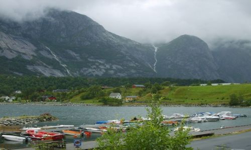 Zdjcie NORWEGIA / brak / Eidfjord / Przysta