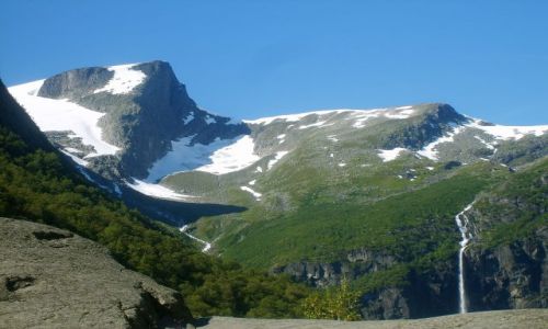 Zdjęcie NORWEGIA / okolice Briksdalsbreen / brak / górki