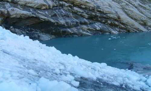 Zdjecie NORWEGIA / Jostedalsbreen Nasjonalpark / brak / Na lodowcu