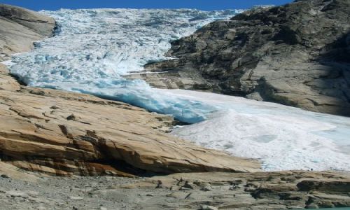 Zdjecie NORWEGIA / Jostedalsbreen Nasjonalpark / brak / Jęzor lodowcowy3