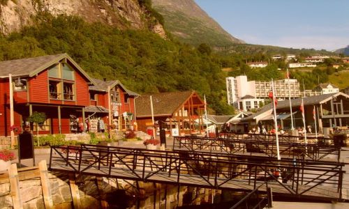 Zdjęcie NORWEGIA / nad Geirangerfjord / Geirenger / Geiranger