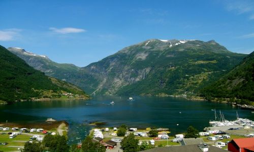 Zdjecie NORWEGIA / nad Geirangerfjord / Geirenger / Geirangerfjord