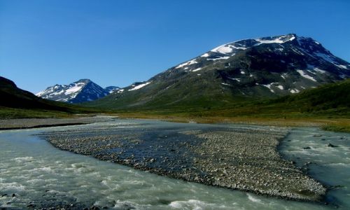 Zdjęcie NORWEGIA / Jotunheimen / okolice Spiterstulen / Dolina